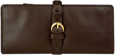 

Hidesign Women Brown Genuine Leather Wallet(16 Card Slots)