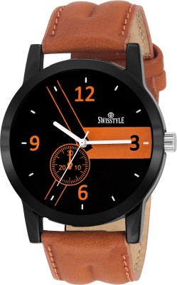 Swisstyle SS-GR825-BLK-BRW Watch  - For Men   Watches  (Swisstyle)