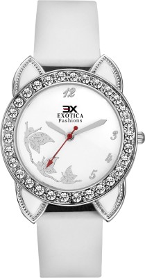 Exotica Fashion EFLM-01-White Watch  - For Girls   Watches  (Exotica Fashion)