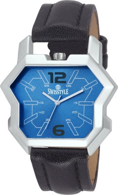 Swisstyle SS-GR824-BLU-BRW Watch  - For Men   Watches  (Swisstyle)