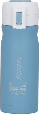 

Kaliber Trendy 350 Blue 350 ml Water Bottle(Set of 1, Blue, White)