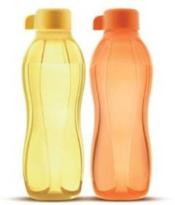 

Tupperware Aquafresh 500 ml Water Bottles(Set of 2, Red, Yellow)