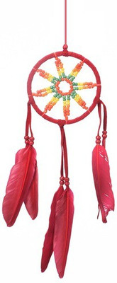 

Rooh Wellness Wool Windchime(8.5 inch, Red, Yellow, Orange, Green)