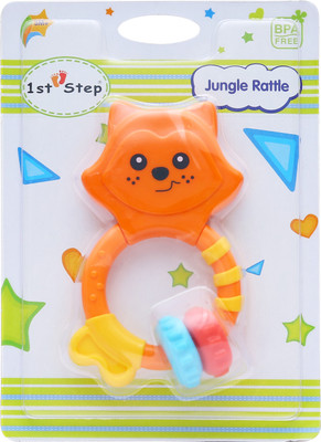 

1st Step Jungle Rattle Rattle(Multicolor)
