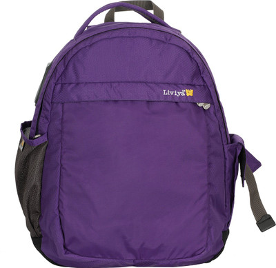 

Liviya SB1202LV 19 L Medium Backpack(Purple)