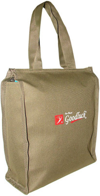 

Goodluck Goodluck Medium Size Lunch Bag Waterproof Lunch Bag(Light Brown, 2 L)