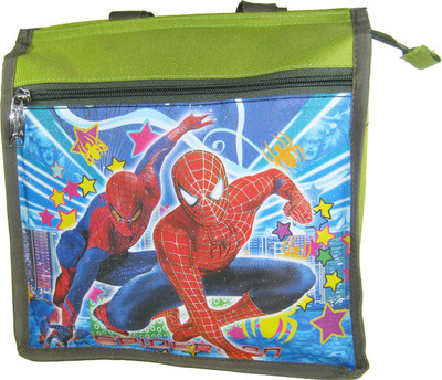 

Goodluck Goodluck Medium Size Spider-Man Pic Lunch Bag Waterproof Lunch Bag(Green, 2 L)