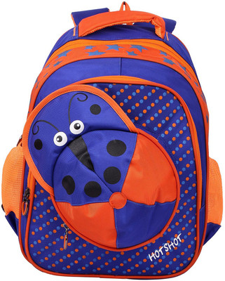 

Sanjog Kindergarden Cap Bee Design Premium Children's School Bag Waterproof School Bag(Blue, 15 L)