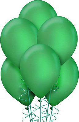 

TOYXE Solid 40012 Latex Pearl Toy Balloon(Green, Pack of 100)