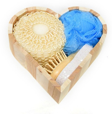 

skycandle.in Heart shape Bathroom Sets Kit