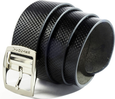 

VOGARD Men & Women Casual, Evening, Party Black Genuine Leather Belt