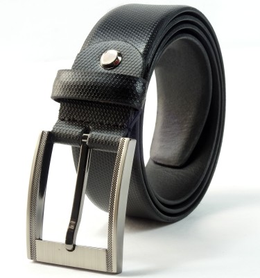 

VOGARD Men & Women Formal, Evening, Party Black Genuine Leather Belt