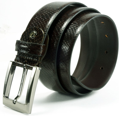 

VOGARD Men & Women Formal, Evening, Party Brown Genuine Leather Belt
