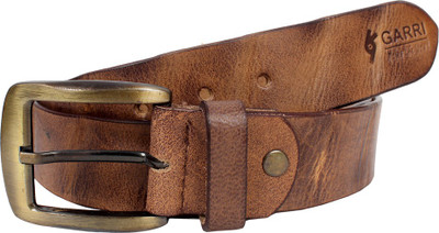 

Garri Men Formal, Party, Casual, Evening Tan Genuine Leather Belt