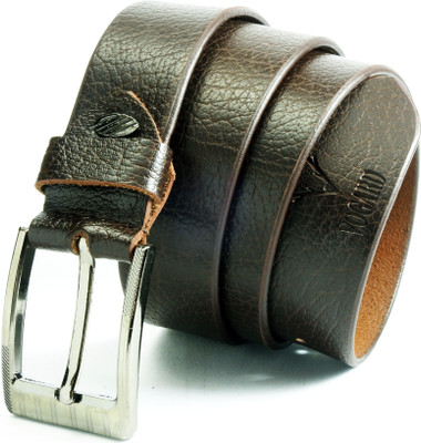 

VOGARD Men & Women Formal, Evening, Party Brown Genuine Leather Belt