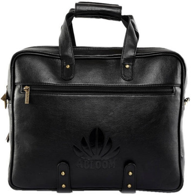 

ABLOOM 00215 Medium Briefcase - For Men(Black)