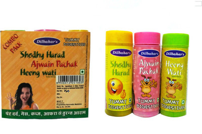 

Dilbahar Digestive Combo Lemon, Gooseberry, Cumin Sour Candy(Pack of 6)