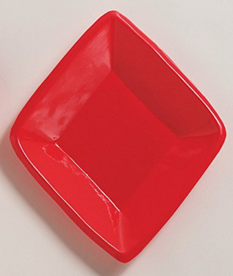 

Funcart Card Night Mini Plastic Snack Tray Diamond(Multicolor)