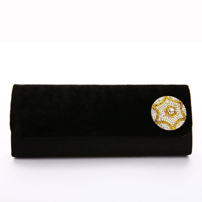 

Utsavi Party Black Clutch