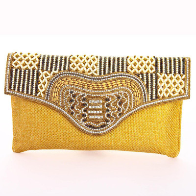 

Utsavi Party Gold Clutch