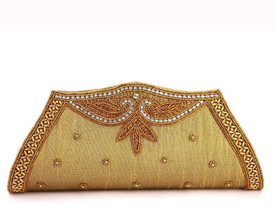

Utsavi Party Brown Clutch