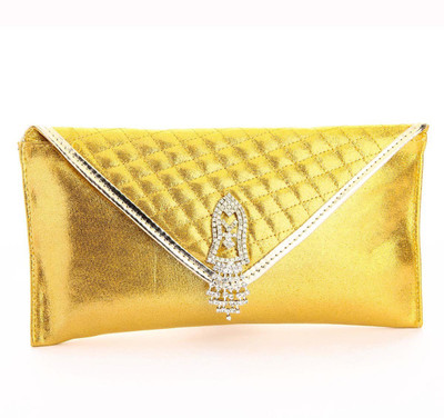 

Utsavi Party Gold Clutch