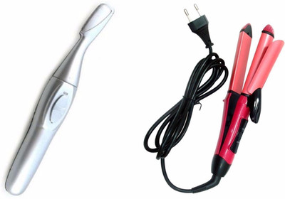

Kemtech Nhc-2009 & Rf-818 Personal Care Appliance Combo(Hair Straightener, Hair Curler)