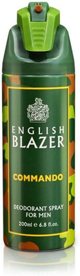 

English Blazer Commando Deodorant Spray - For Men(200 ml)