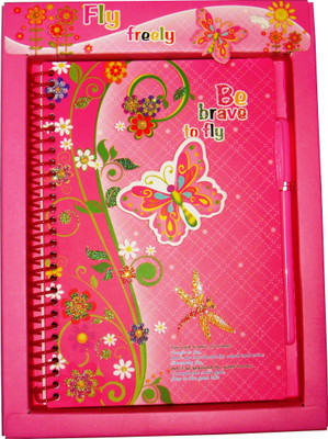 

BJ A5 Diary(Be Brave, Multicolor, Pack of 2)