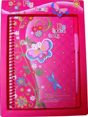 

BJ A5 Diary(Be Brave to, Multicolor, Pack of 2)