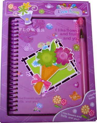 

BJ A5 Diary(Rose, Multicolor, Pack of 2)