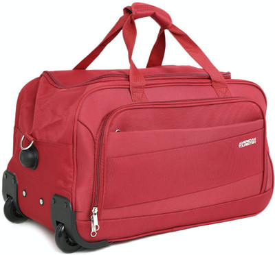 

American Tourister Pep Duffel Strolley Bag(Red)
