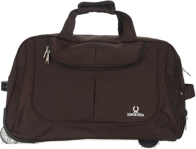 

Crown (Expandable) xingruida Duffel Strolley Bag(Brown)