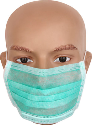 

Ashwa Group Pack of 100 Face Masks with earloops Face Shaping Mask