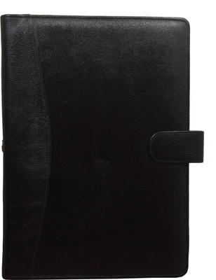 

Greenhide Geniune NDM Leather Agreement Folder(Set Of 1, Black)