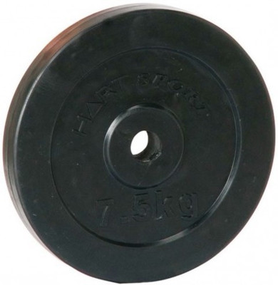 

Skera Rubber weight plates 7.5kg Black Weight Plate(7.5 kg)