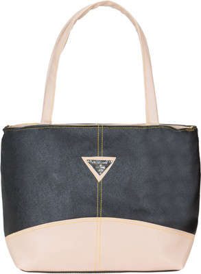 

Cottage Hand-held Bag(Black, Grey)