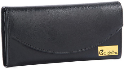 

Goldmine Casual Black Clutch