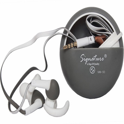 

Signature VM50 Wired Headset with Mic(gray, In the Ear)
