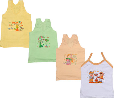 

IndiWeaves Camisole Bodysuit Slip For Girls(White, Pack of 4, Beige;green;white;yellow