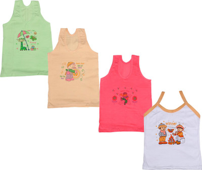 

IndiWeaves Camisole Bodysuit Slip For Girls(White, Pack of 4, Beige;green;red;white