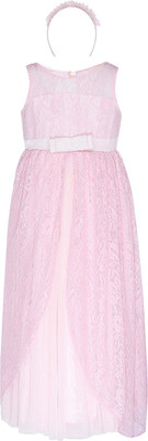 

Life by Shoppers Stop Girls Maxi/Full Length Party Dress(Pink, Sleeveless, Baby pink