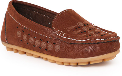 

N Five Boys Slip on Casual Boots(Brown