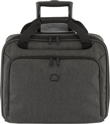 

Delsey 15.6 inch Trolley Laptop Strolley Bag(Black)