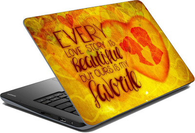 

Vprint Every lovestory is awesome Vinyl Laptop Decal 13