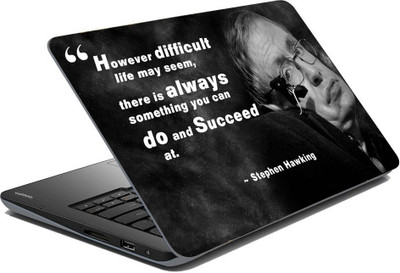 Vprint Stephen hawking Vinyl Laptop Decal 13