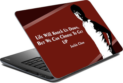 Vprint Jackie Chan Vinyl Laptop Skin Compatible for 14 inch(Theme: Famous Personalities)