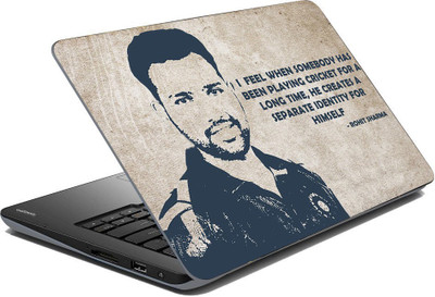Vprint Rohit Sharma Vinyl Laptop Skin Compatible for 13 inch(Theme: Sports)