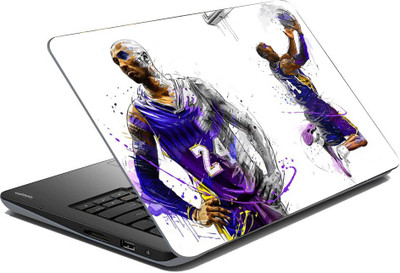 Vprint The Basketball king Vinyl Laptop Skin Compatible for 14 inch(Theme: Sports)