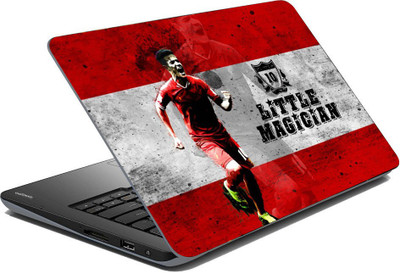 Vprint Little Magician Vinyl Laptop Skin Compatible for 14 inch(Theme: Sports)